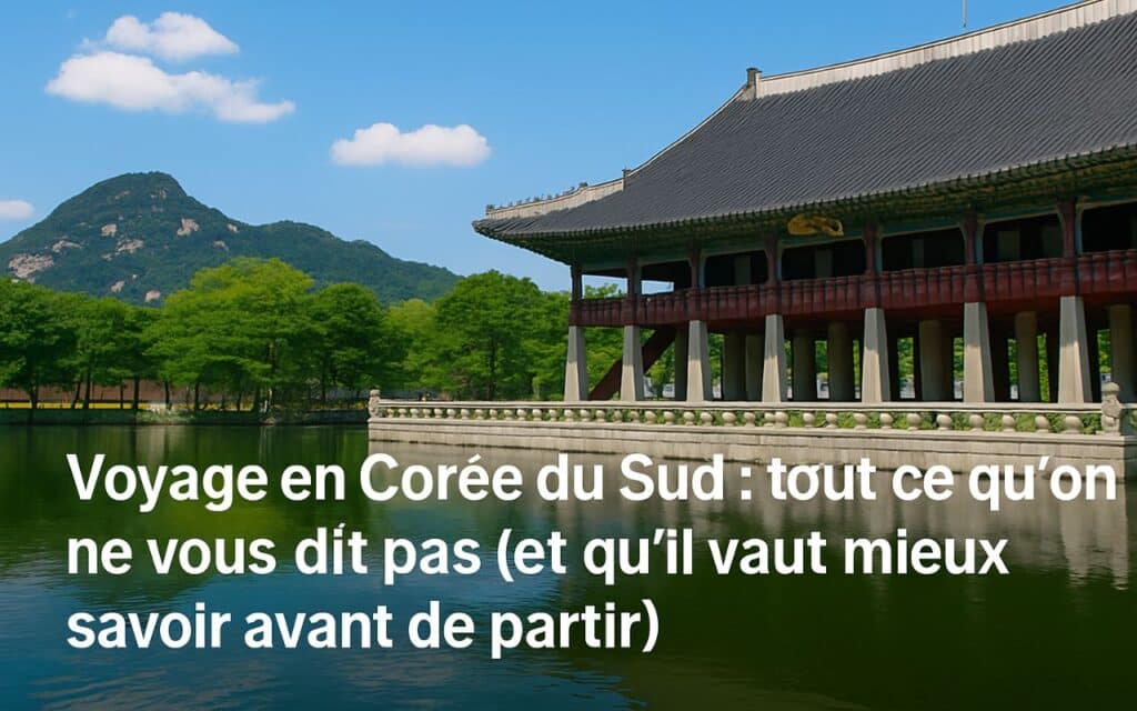 voyager coree du sud guide pratique complet