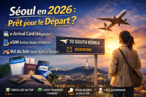 seoul 2026 preparatifs voyage e arrival card esim